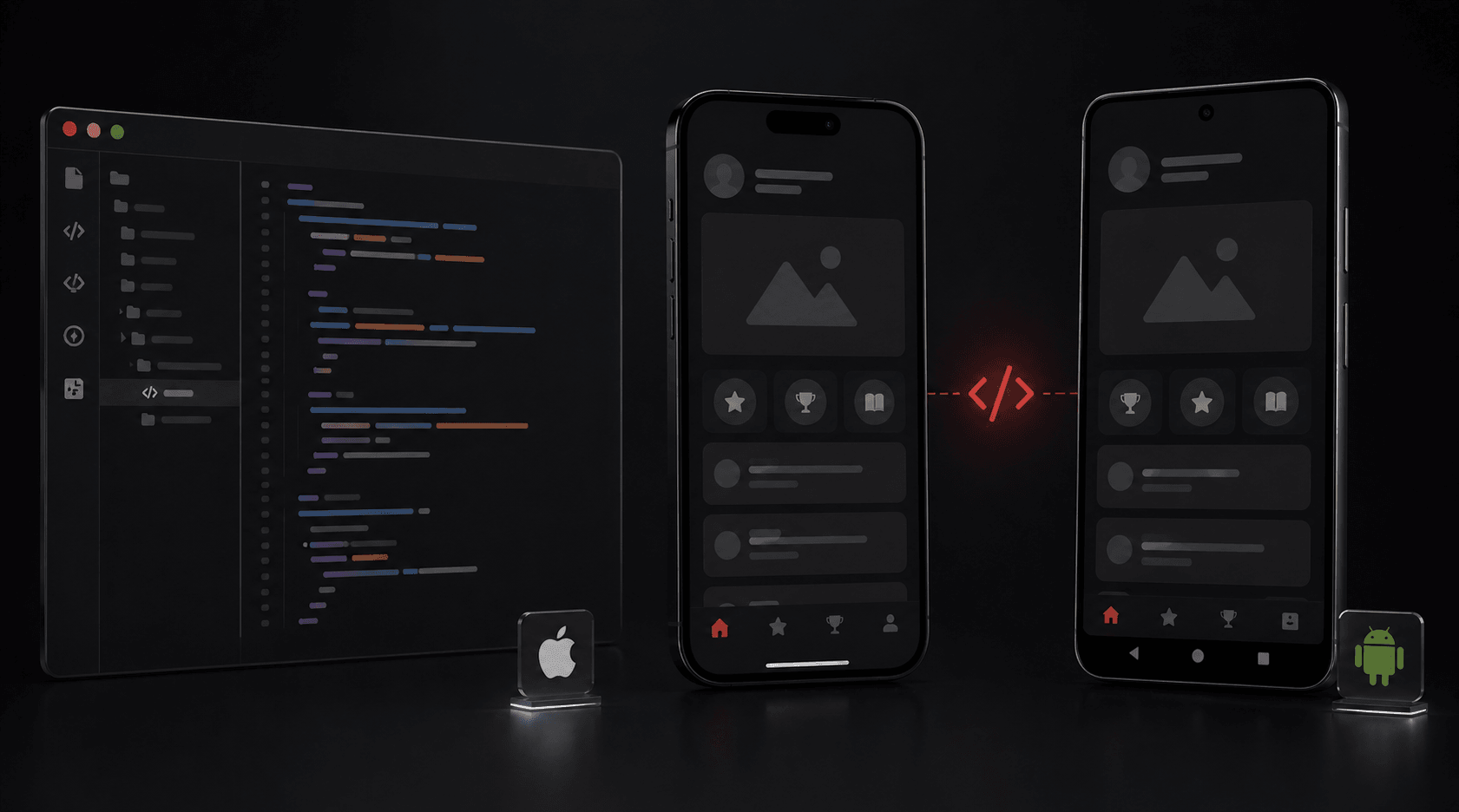 Aplikacja mobilna na iOS i Android – jedna baza kodu