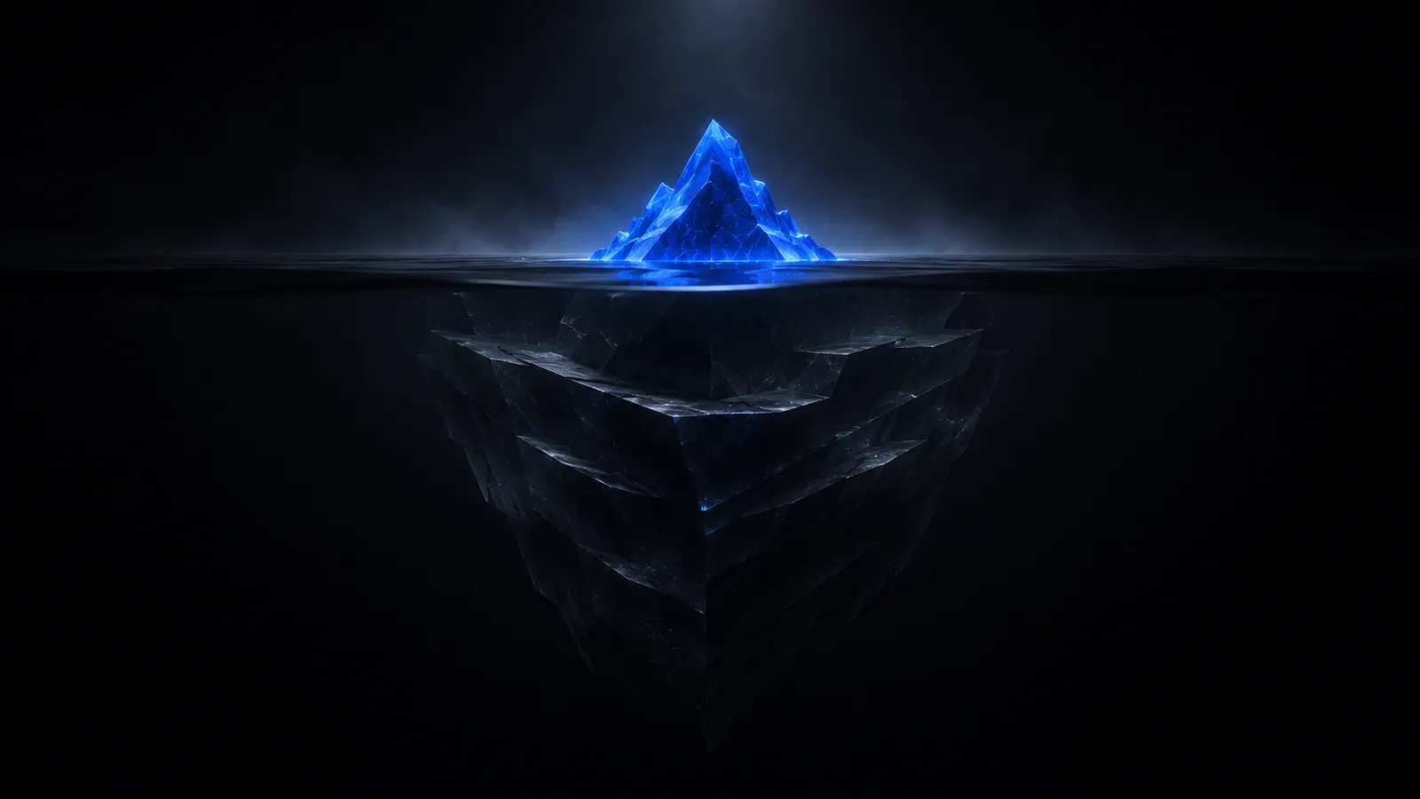 A generated website is the visible tip - beneath the surface sit the decisions, copy and responsibility AI has not taken over