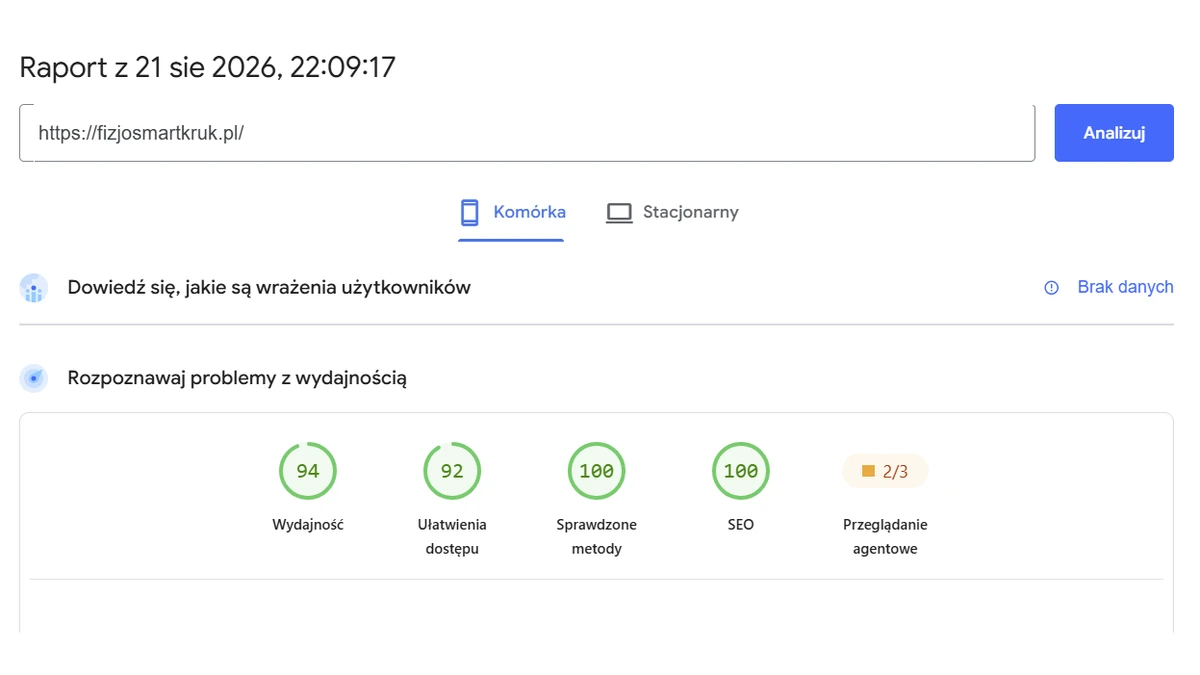 A custom WordPress theme: fast for patients, simple for the owner - po